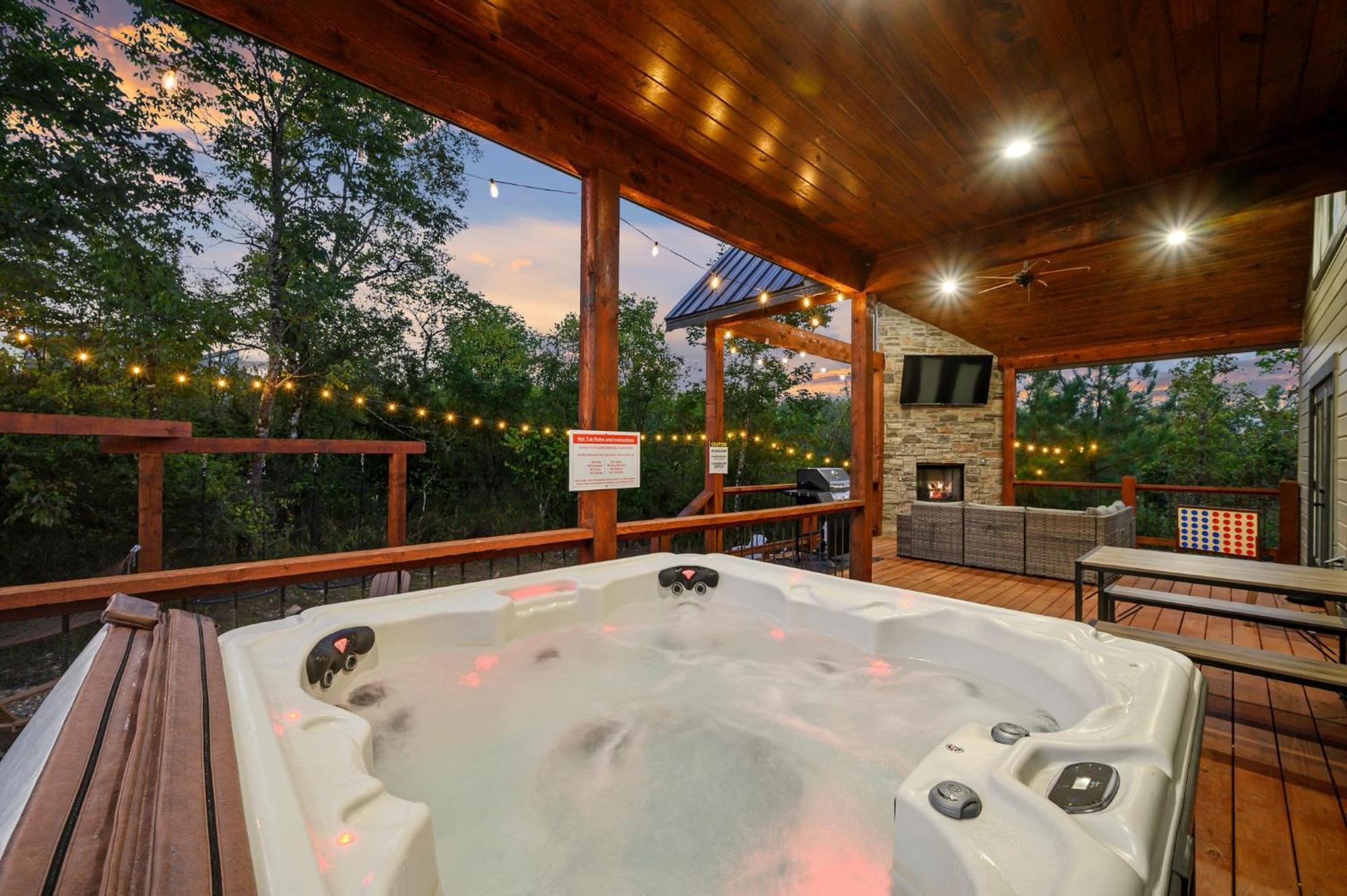 Вілла Under The Stars - Secluded, Hot Tub, Firepit, Games Брокен-Боу Екстер'єр фото