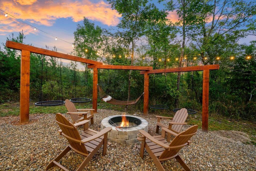 Вілла Under The Stars - Secluded, Hot Tub, Firepit, Games Брокен-Боу Екстер'єр фото