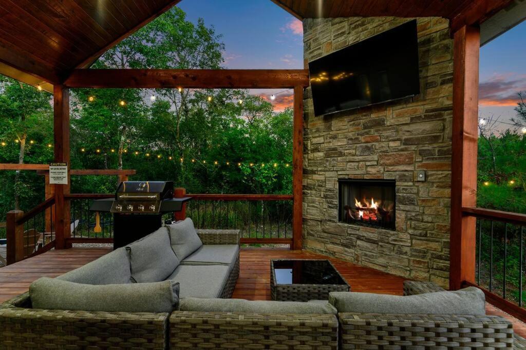 Вілла Under The Stars - Secluded, Hot Tub, Firepit, Games Брокен-Боу Екстер'єр фото